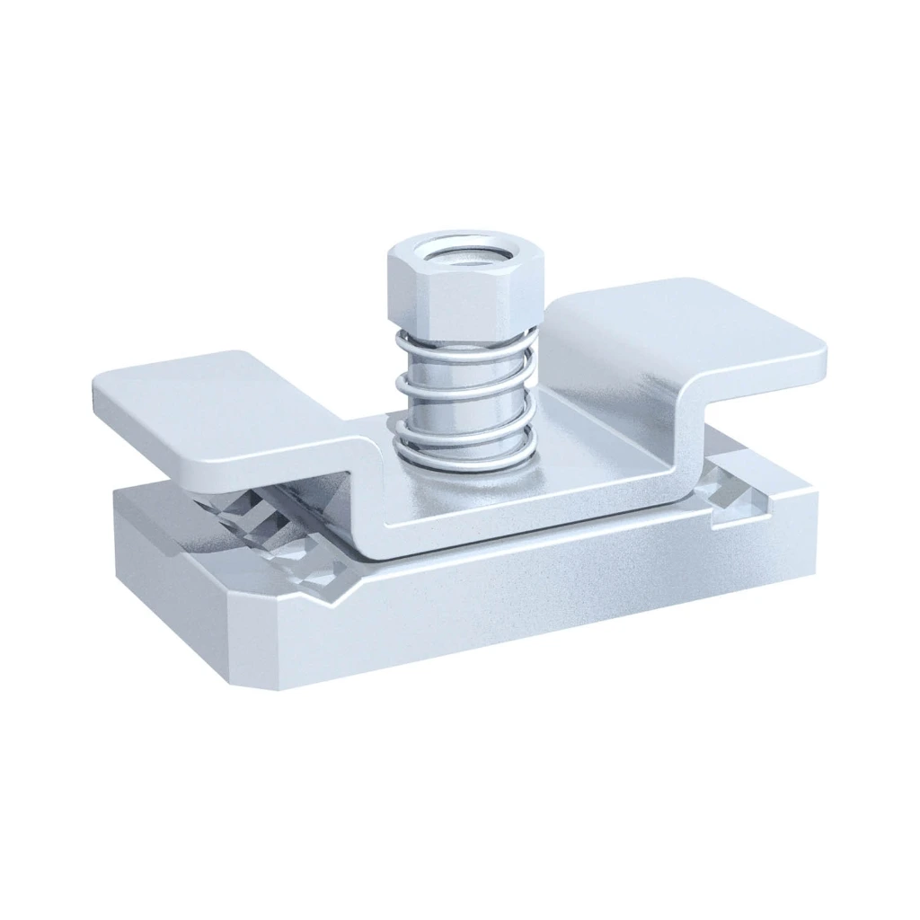 [PR#IA154 / CRA-1-8/1D-M-W3] Channel Rail Adaptor CRA Type Standard Series- Zinc/Nickel Steel