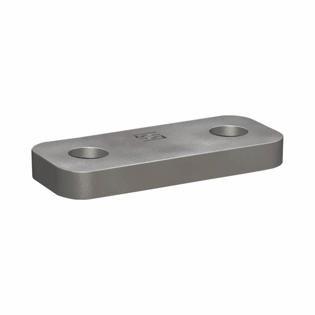 [PR#IB258 / DPAL-3S-W5] Plaque supérieure de protection Série lourde - Acier Inoxydable 1.4571 AISI 316 Ti (Groupe DIN 1 (STAUFF : 3S))