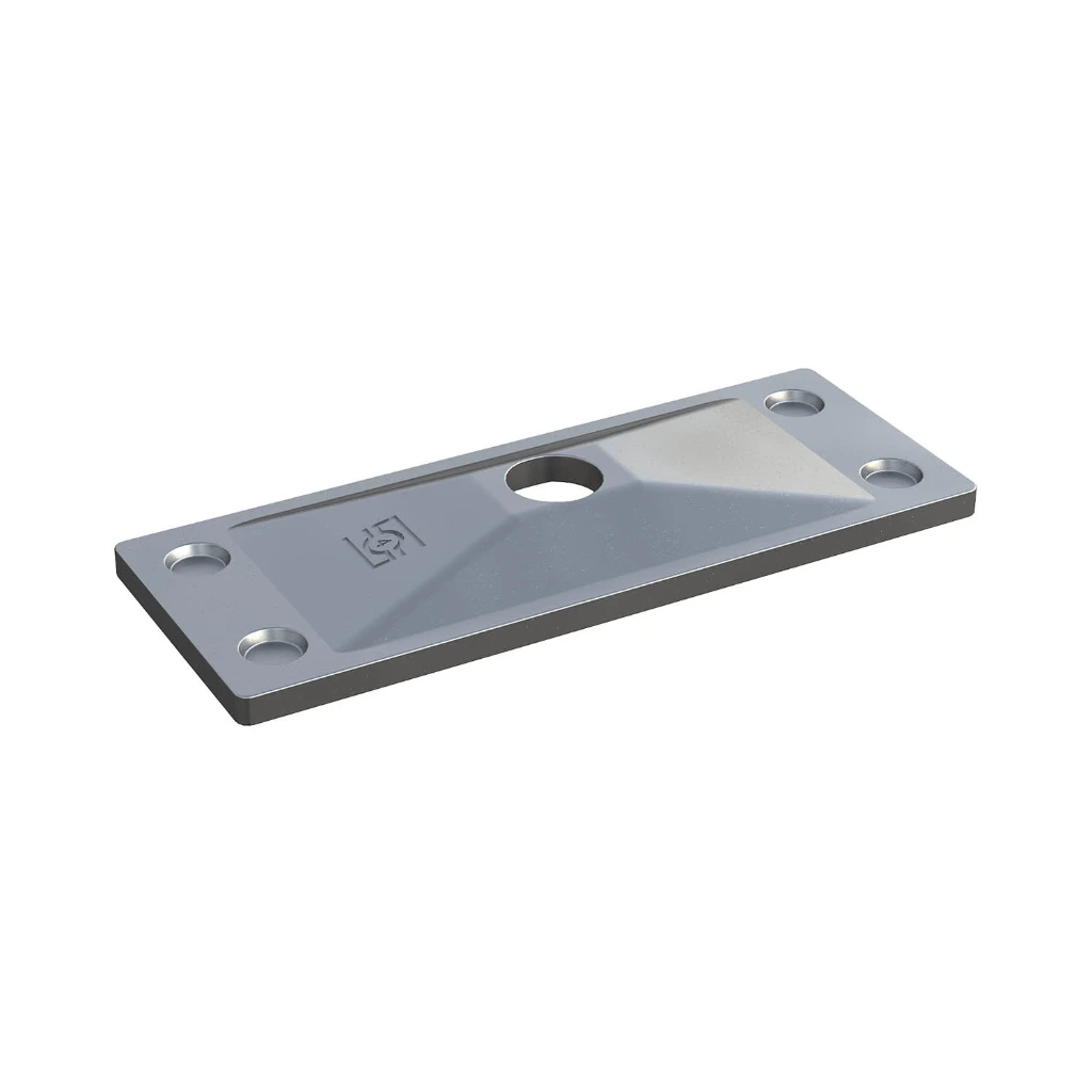 [PR#IC057 / GD-1D-W3/2] Plaque supérieure de protection Série double - Acier traité zinc/nickel (Groupe DIN 1 (STAUFF : 1D))