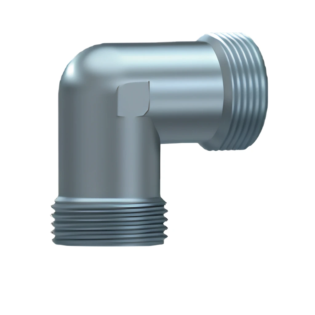 [PR#IE015 / STA EL 6] Equal Elbow Male/Male L (Light) Series - Steel (6L (M12x1.5))