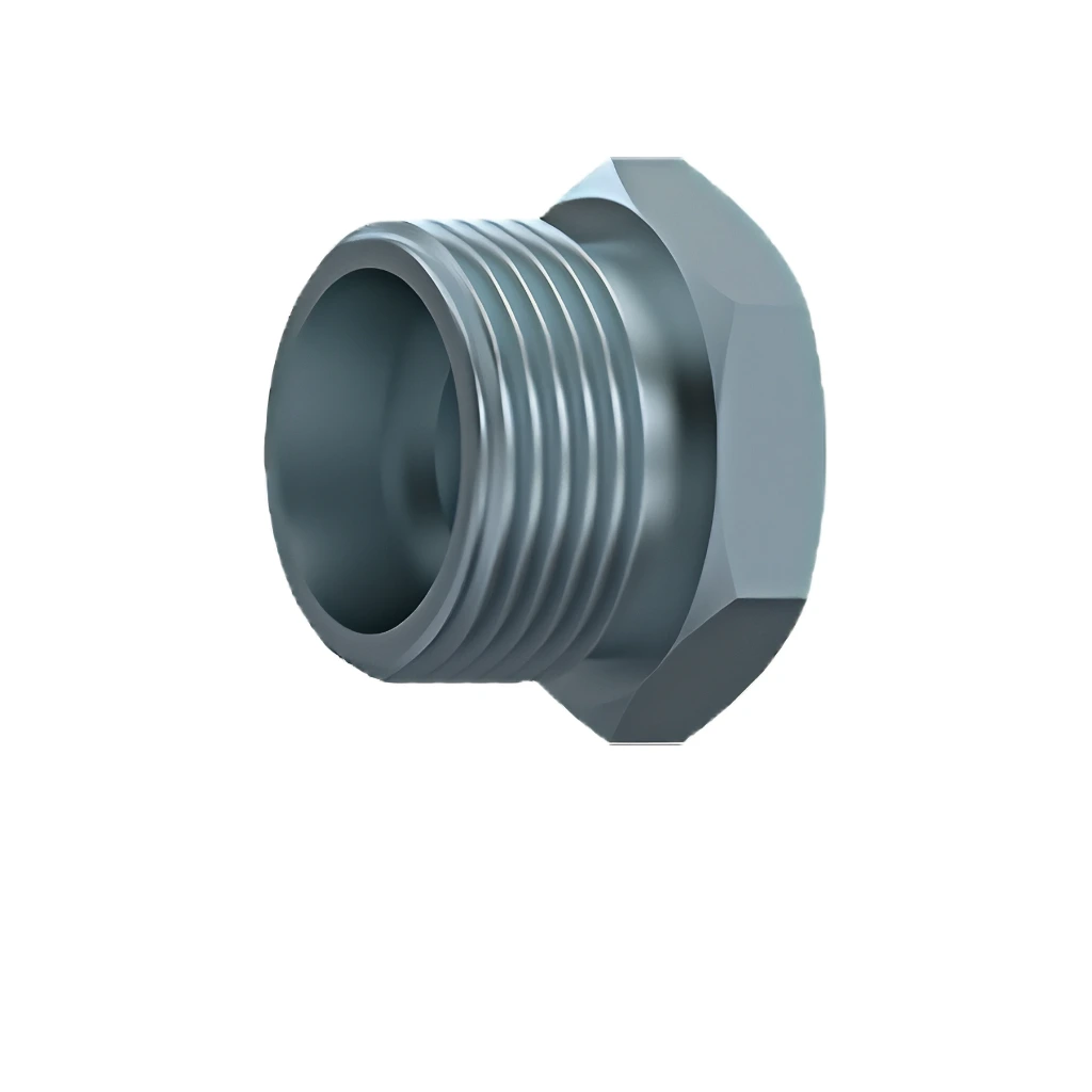 [PR#IG127 / STA TMS 6] Male Metric 24° Plug S (Heavy) Series - Steel (6S (M14x1.5))