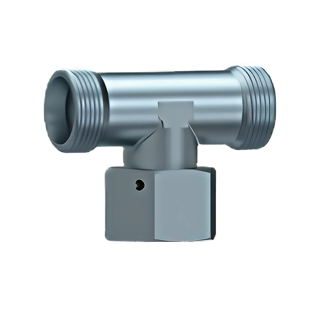[PR#IG168 / STA TES 6 TLM] Adjustable Tee Male/Female/Male S (Heavy) Series - Steel (6S (M14x1.5))