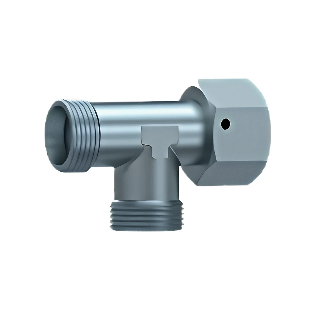 [PR#IG182 / STA LES 6 TLM] Reversed Adjustable Tee Male/Male/Female S (Heavy) Series - Steel (6S (M14x1.5))
