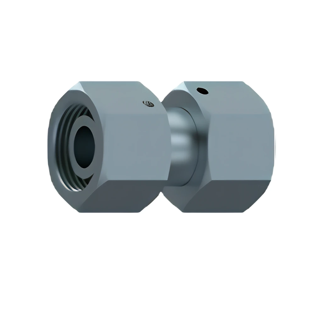 [PR#IG196 / ATS 6] Swivel Union Female/Female Metric Equal S (Heavy) Series - Steel (6S (M14x1.5))