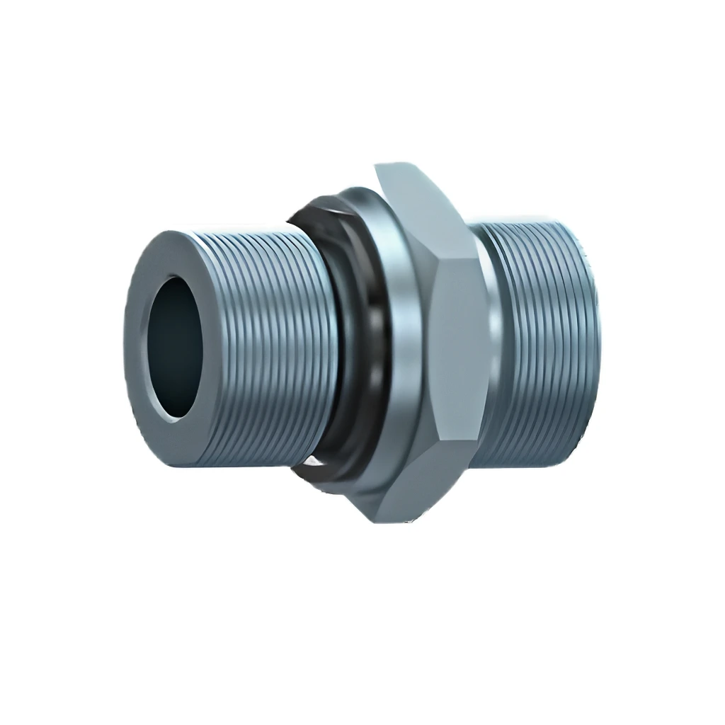[PR#IG266 / STA AS 6 R 1/4 WD] Straight Union BSP Male (Gas) Cylindrical with Seal – Series S (Heavy) – Steel (6S (M14x1.5), 1/4" BSP)