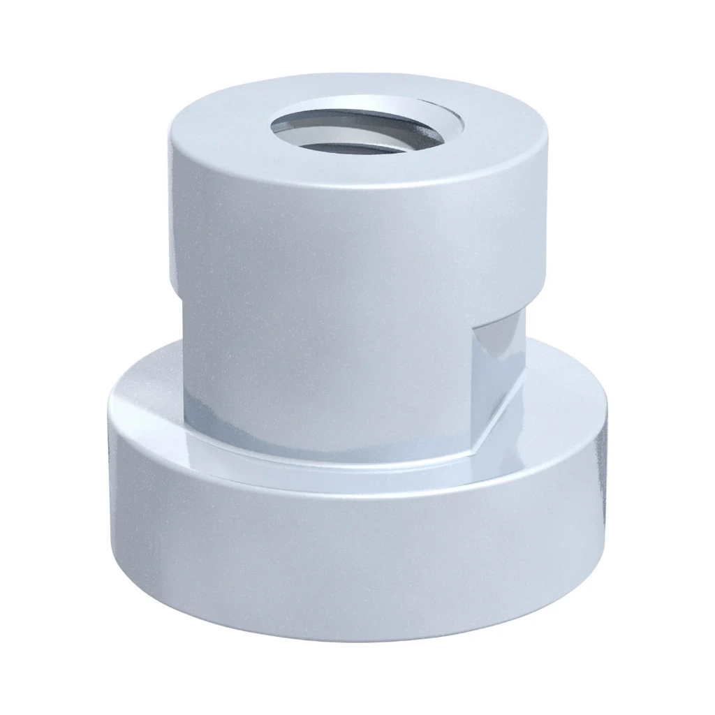 [PR#IB151 / GMV-3-5S-M-W3/2] Écrous de rails hexagonaux Taille 1 - 3 (STAUFF : 3S-5S) Série lourde - Acier traité zinc/nickel