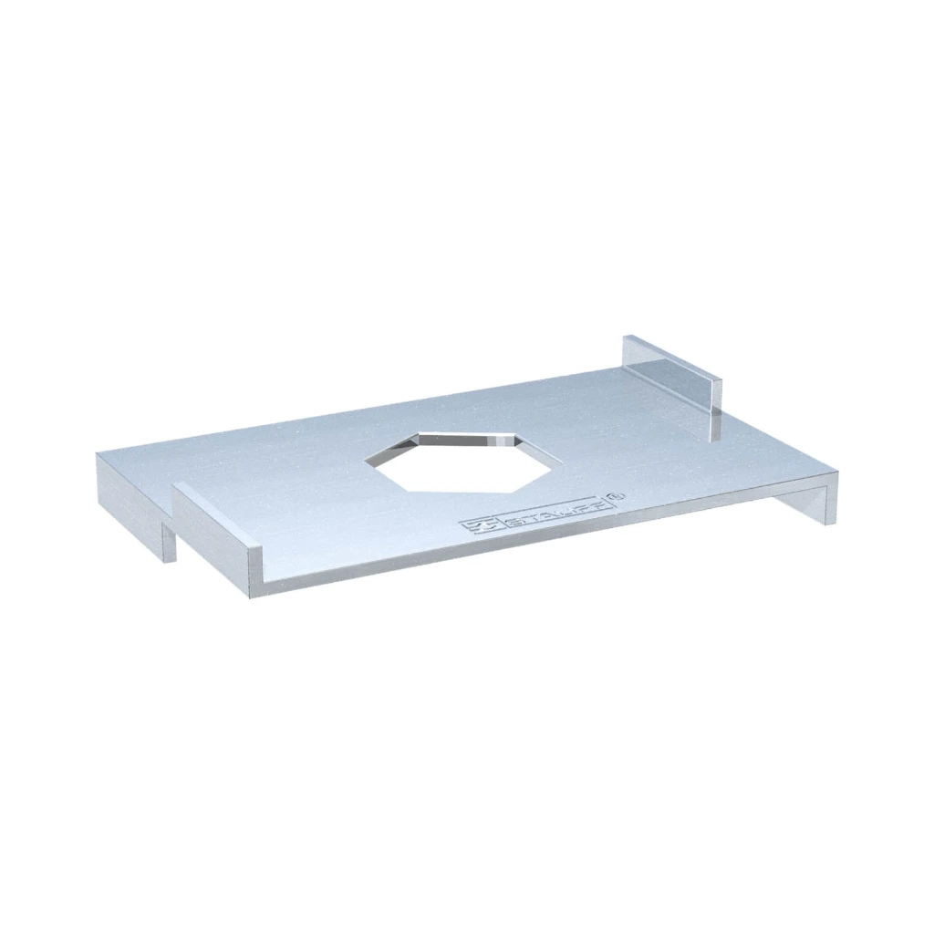 Safety intermediate plate Plate Size 2&3 Twin Series - Zinc/Nickel Coated Steel