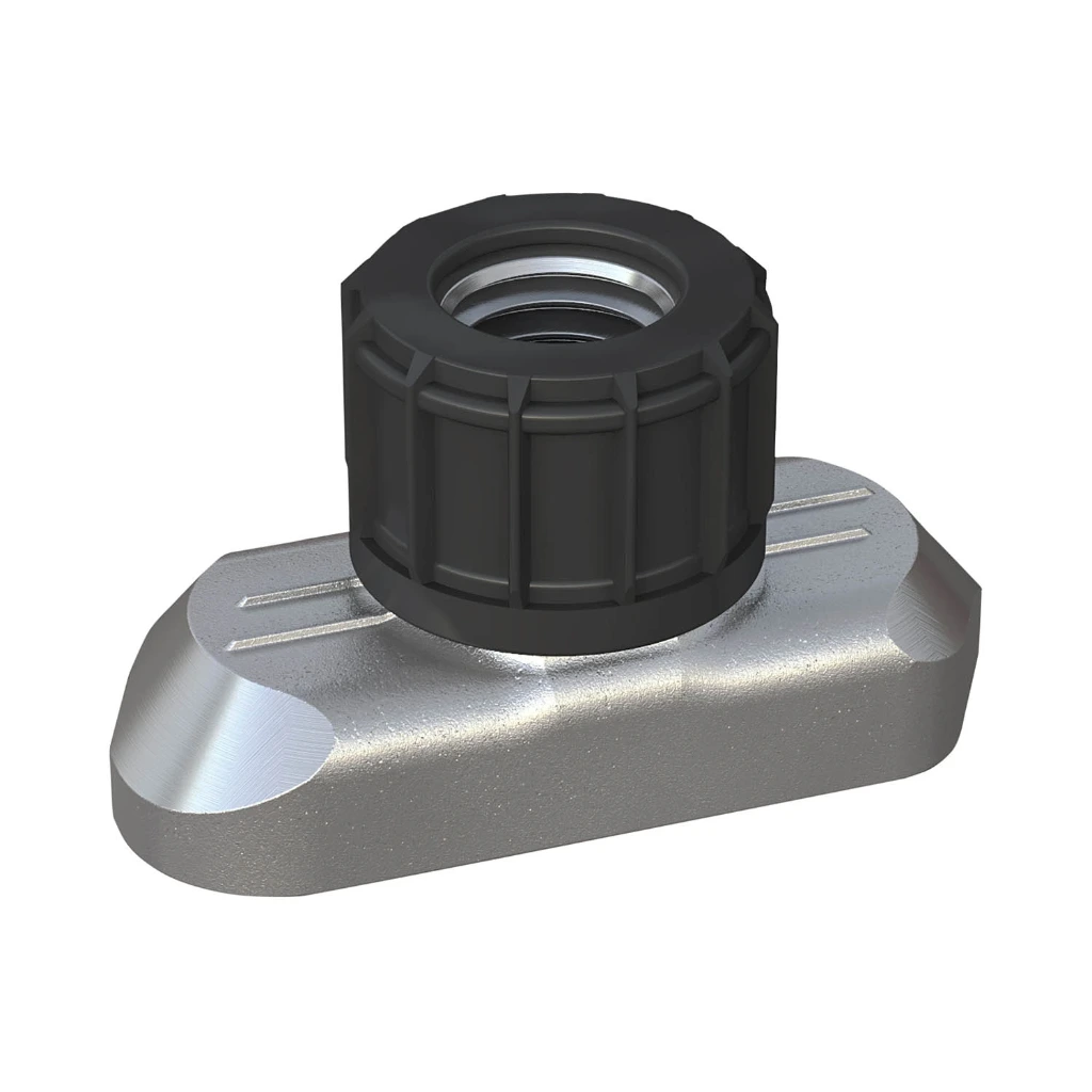 [PR#IC106 / SM-2-5D-M-W5] Hexagonal rail nuts Twin Series  - Stainless Steel 1.4571 AISI 316 Ti